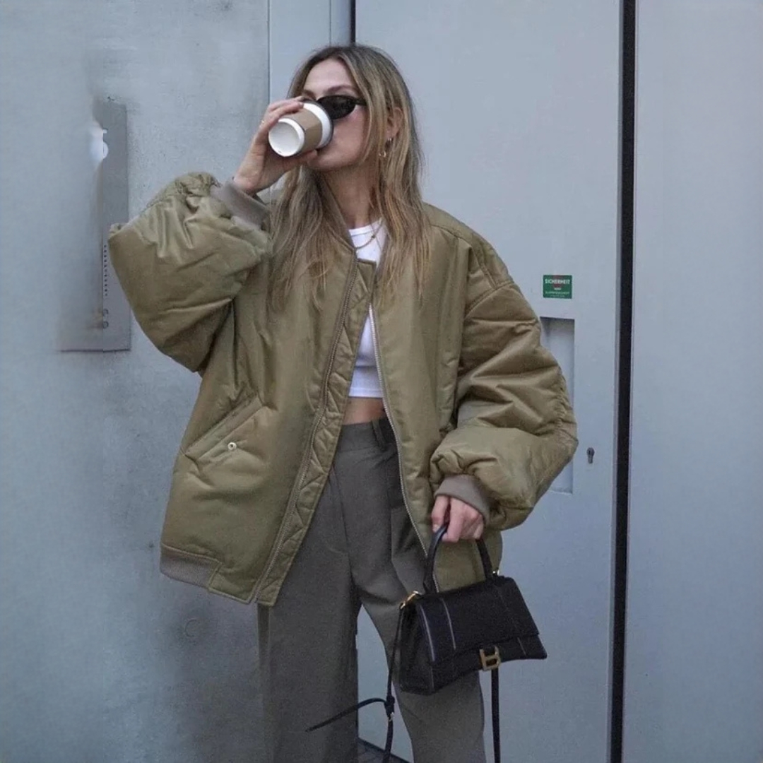 Vanessa - Pohodlná oversized bunda