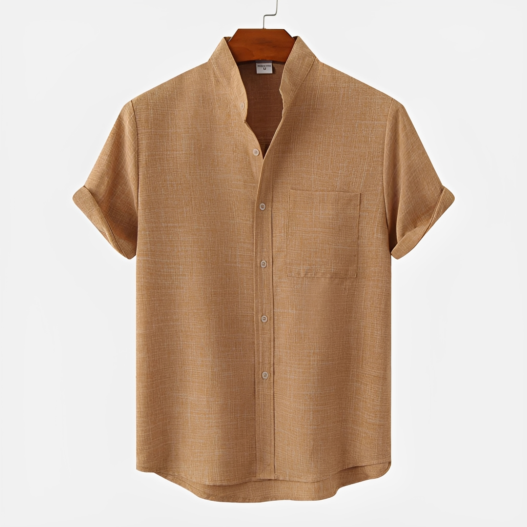 Hayden - Jednoduché polo tričko na knoflíky