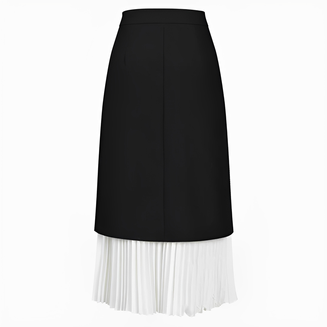 Verna - Elegantní plisovaná dlouhá sukně