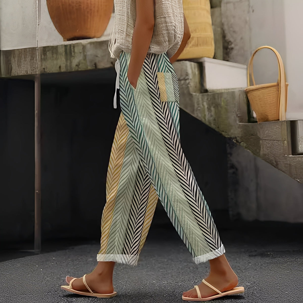Tansy - Elegantní letní kalhoty pro ženy