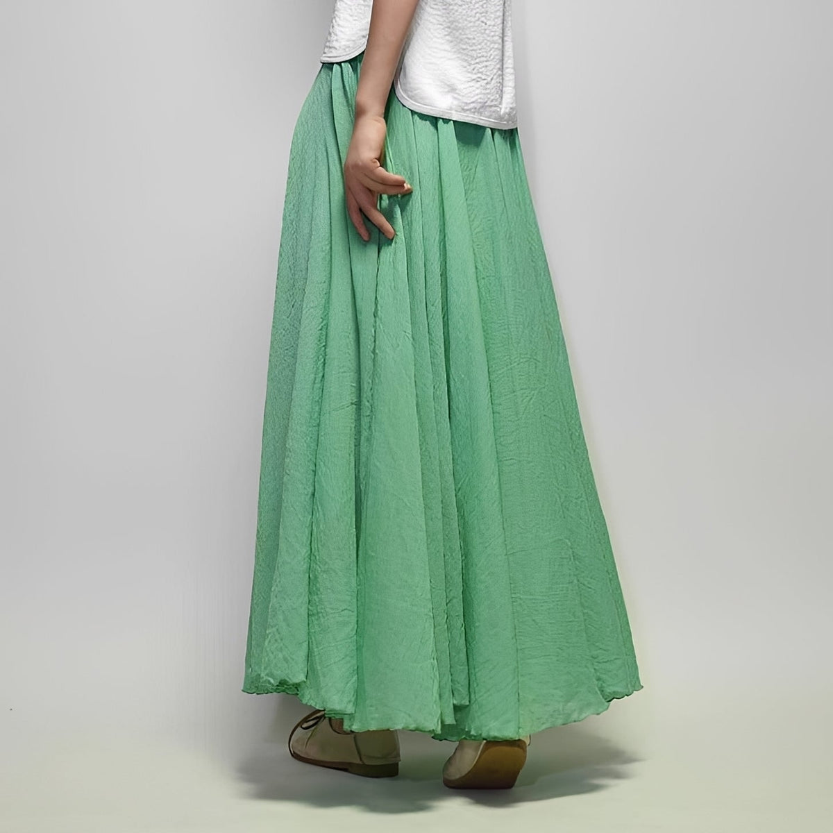 Alina - Volná bohémská maxi sukně