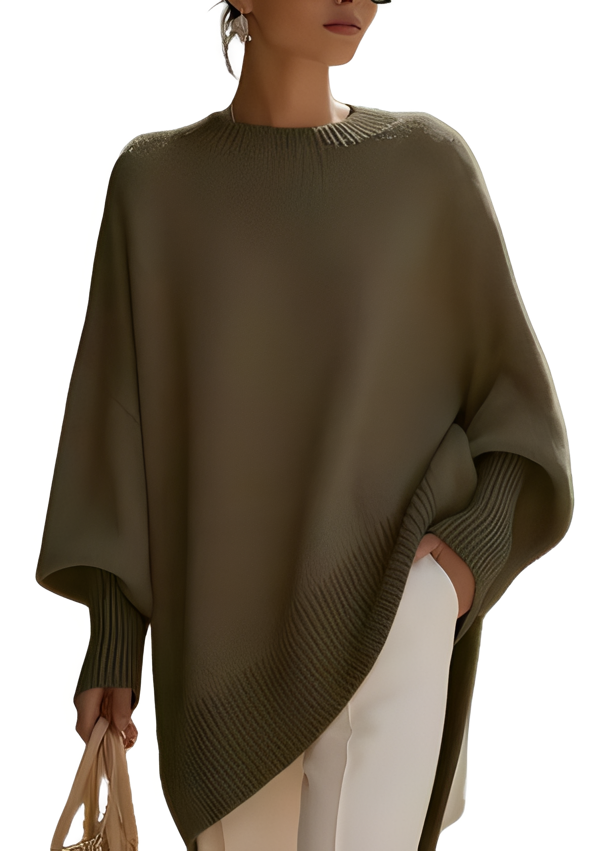 Pamella - Elegantní oversize svetr pro dámy
