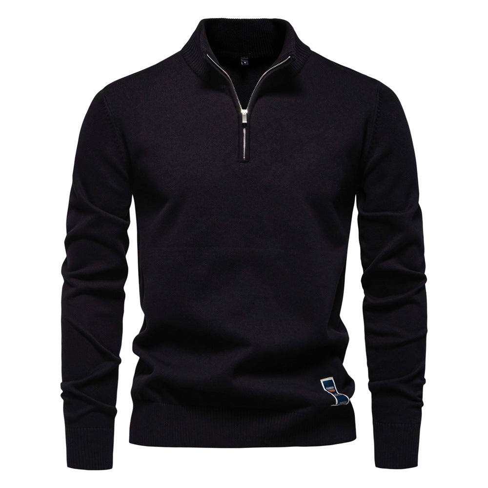 Caelum - Caual Slim-Fit pletený svetr pro muže