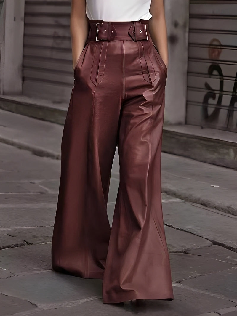 Cathy - Stylové volné kalhoty s vysokým pasem