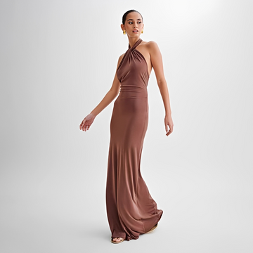 Mabel - Elegantní maxi šaty bez zad