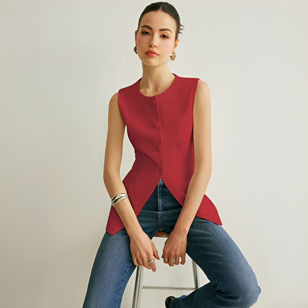 Nyla - Elegantní vesta bez rukávů
