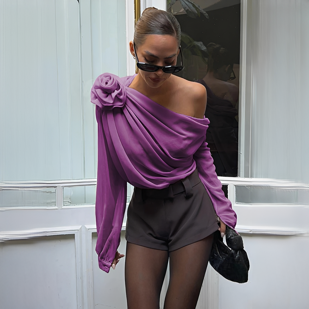 Ellise - Stylová asymetrická blůza