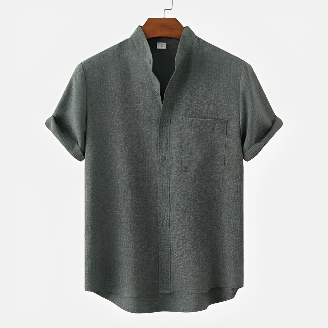 Hayden - Jednoduché polo tričko na knoflíky