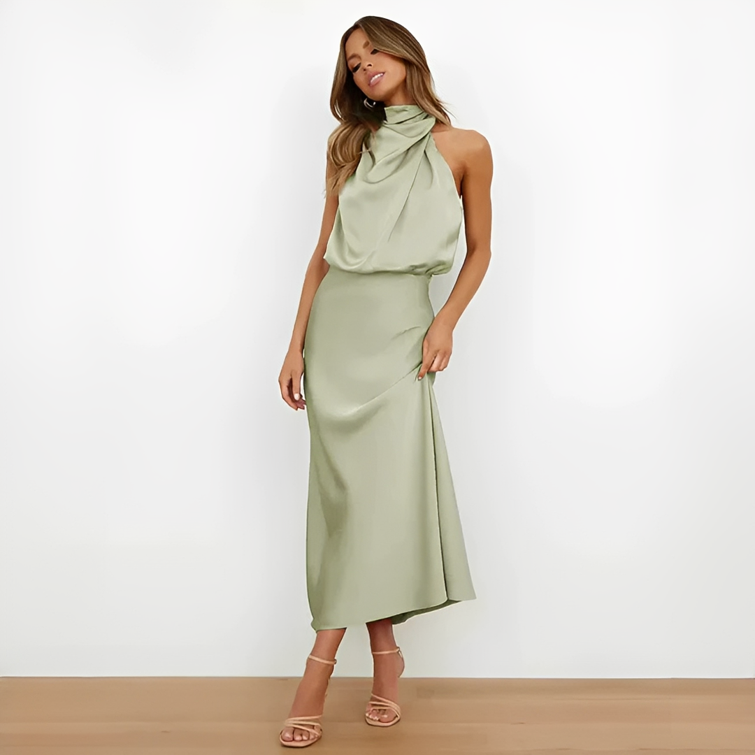 Malaika - Elegantní midi šaty