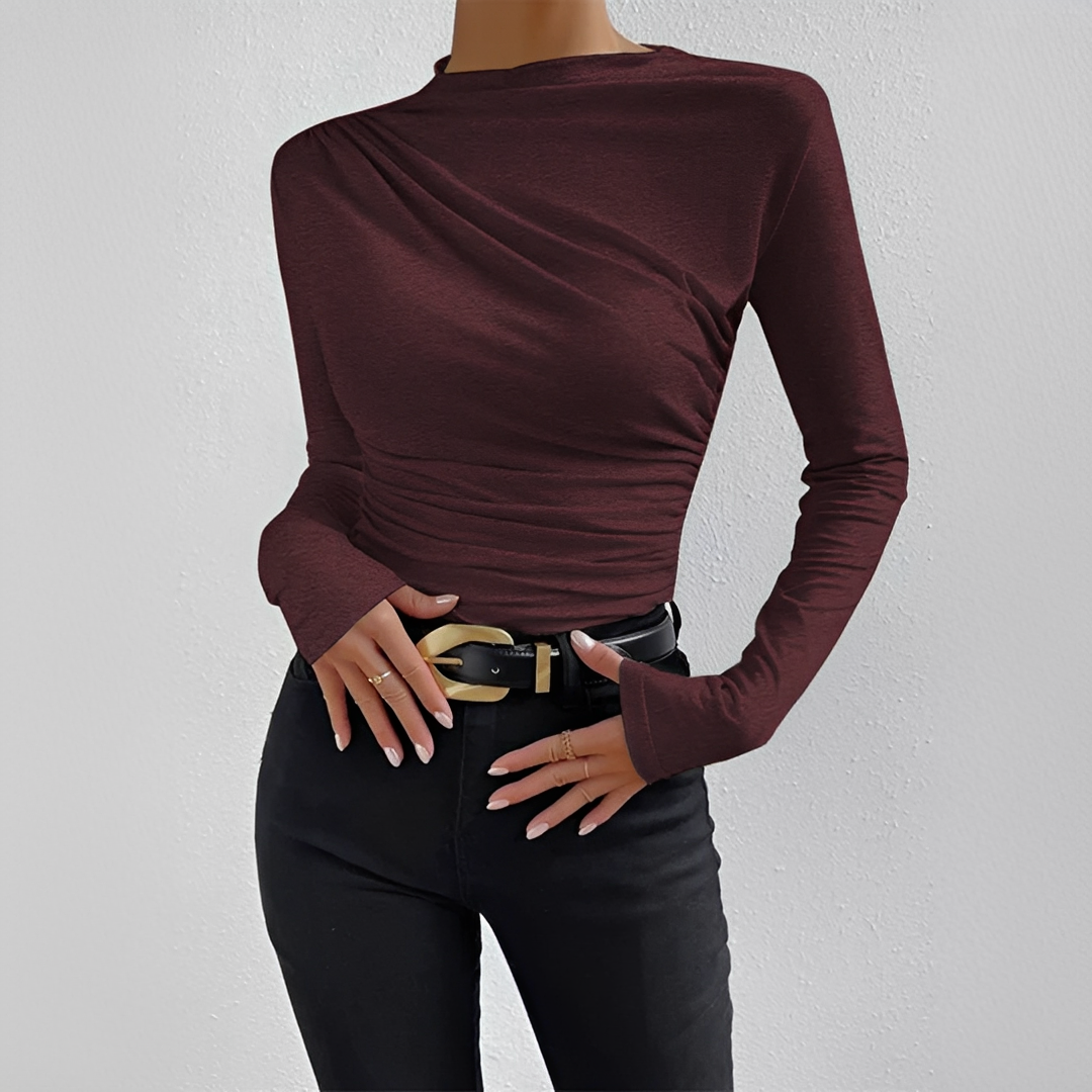 Rochelle - Elegantní dlouhé rukávy topy