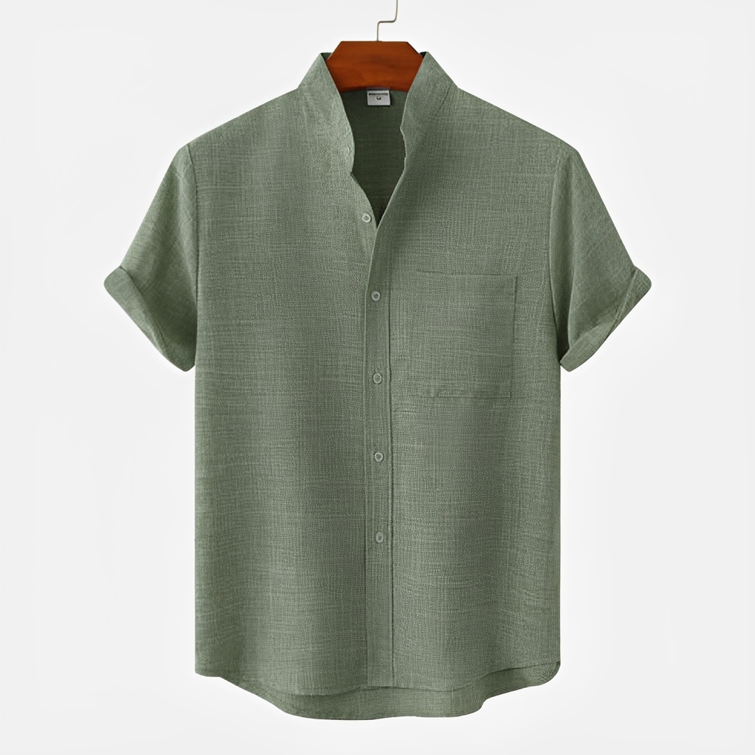 Hayden - Jednoduché polo tričko na knoflíky