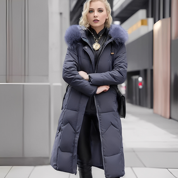 Marcellette - Elegantní a teplý kabát s kapucí