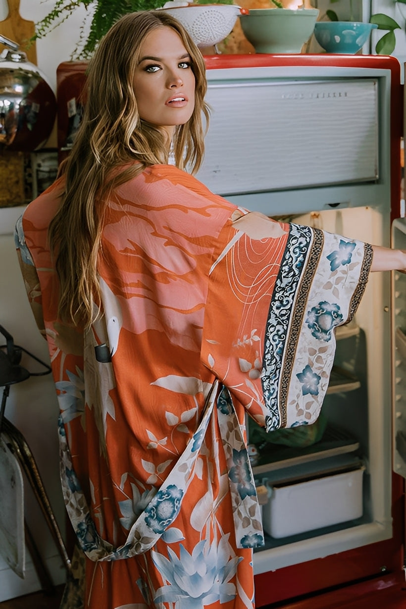 Chantal - Lehké kimono šaty pro ženy