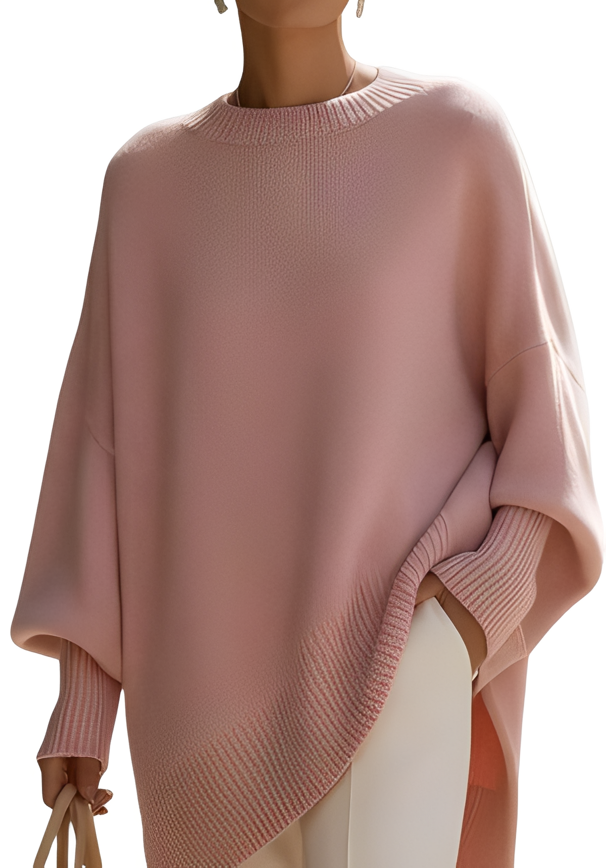 Pamella - Elegantní oversize svetr pro dámy
