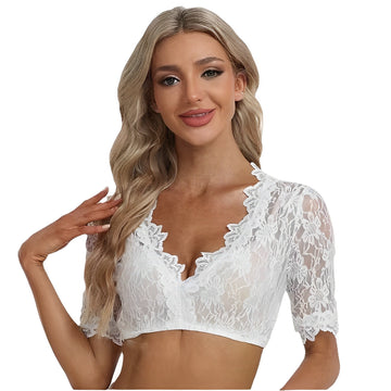 Bonnie - Stylová dirndlová halenka