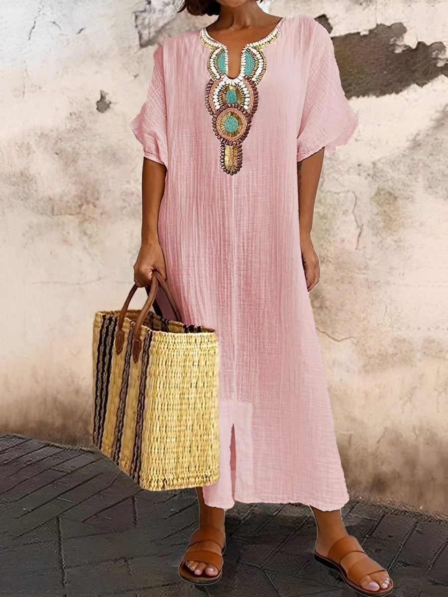 Paula - Stylové boho šaty