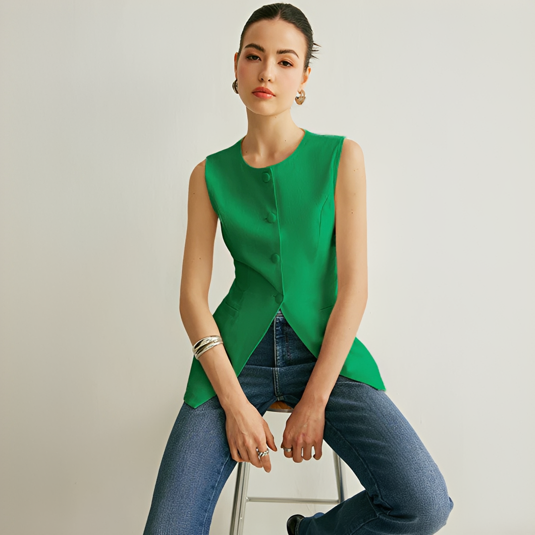 Nyla - Elegantní vesta bez rukávů