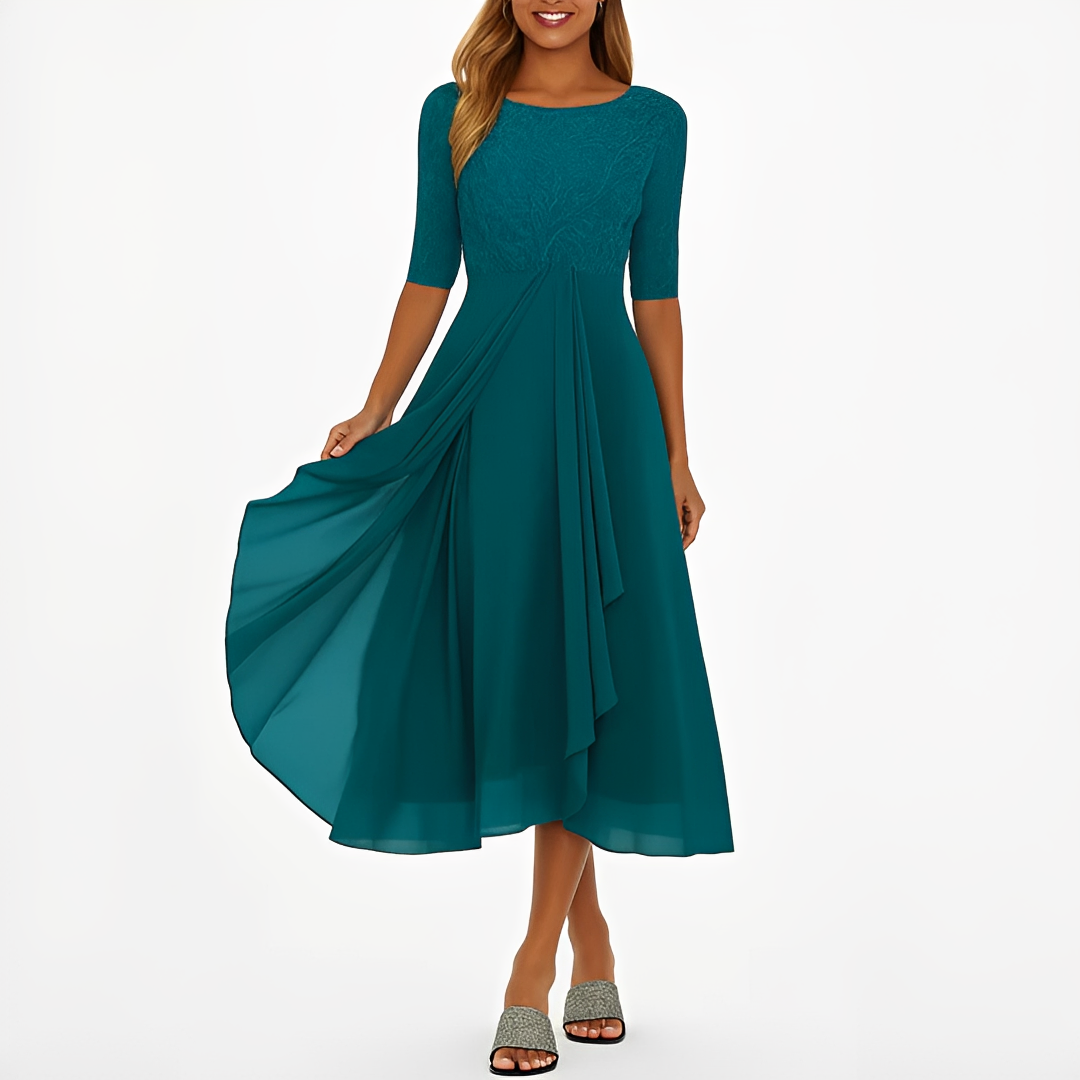 Florencie - Elegantní midi šaty