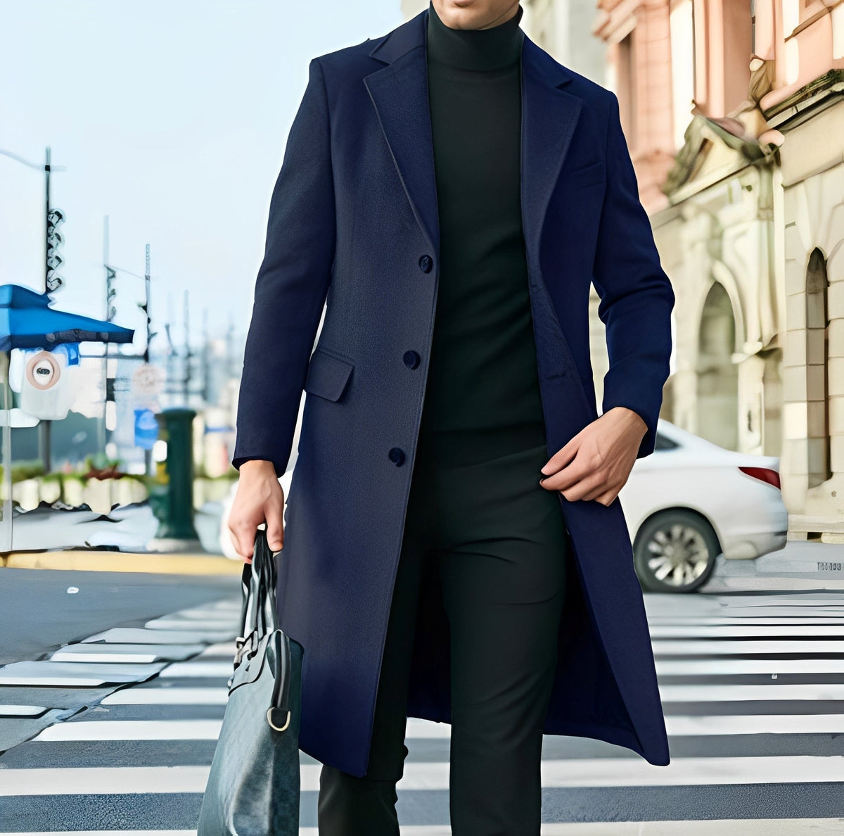 Mathieu - Pánský elegantní zimní kabát