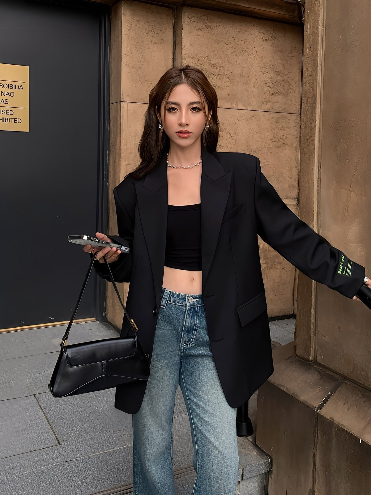 Maddison - Elegantní klasický oversize sako pro dámy