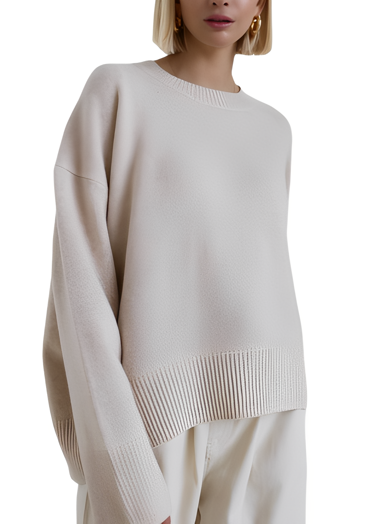 Pamella - Elegantní oversize svetr pro dámy
