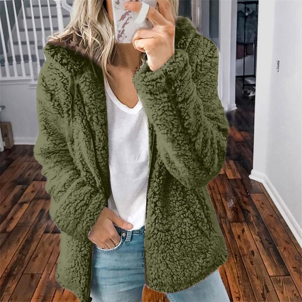 Celandine - Trendy bunda s kapucí
