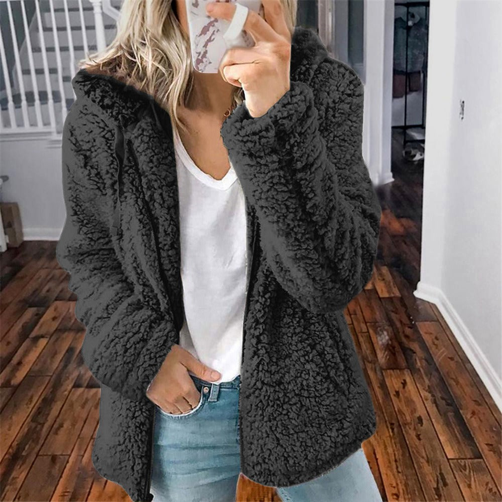 Celandine - Trendy bunda s kapucí