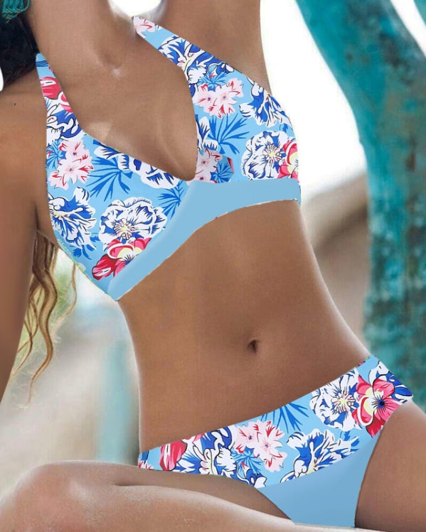Addie - Stylová bikinová sada s vysokým pasem pro dámy