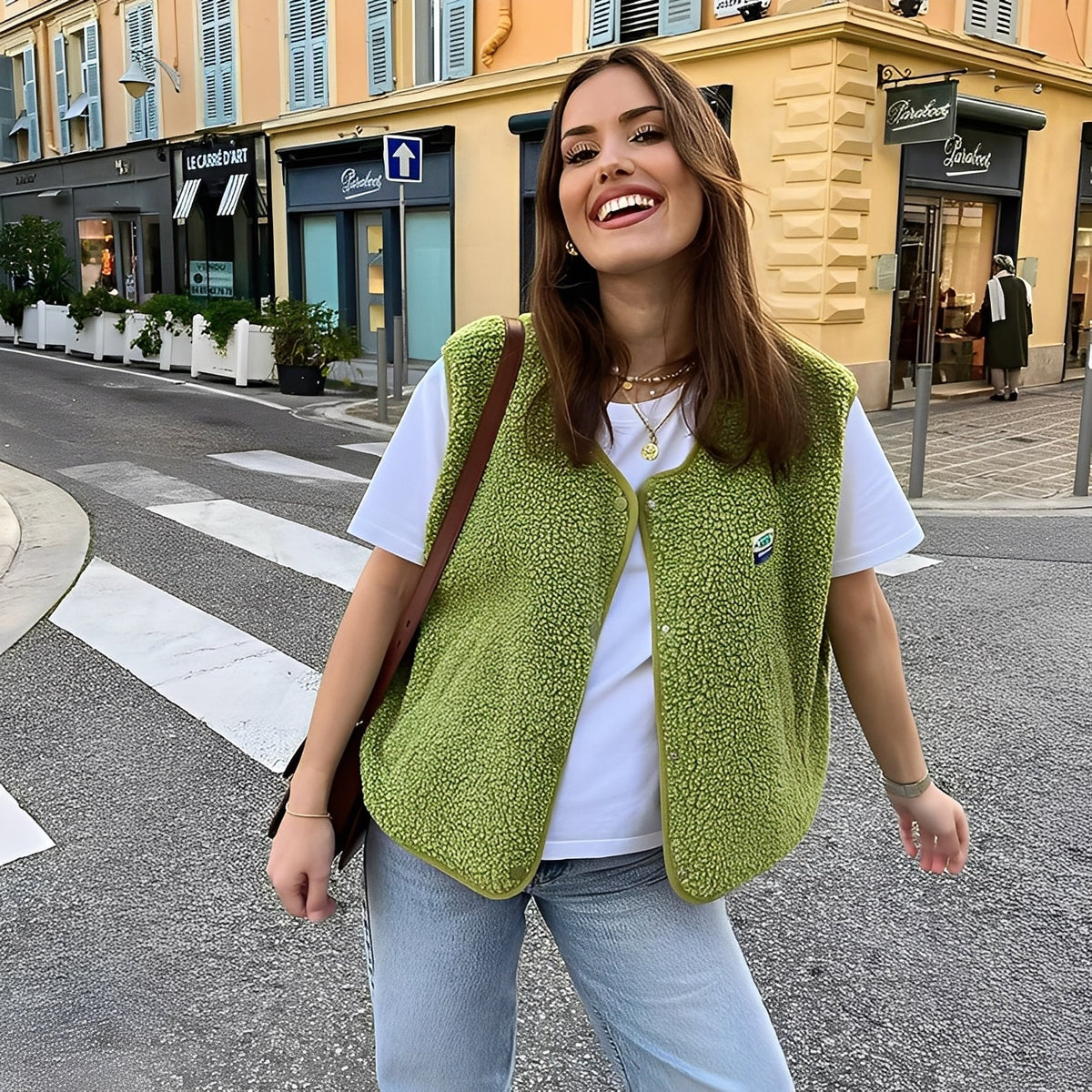Vanessa - Pohodlná a teplá vesta