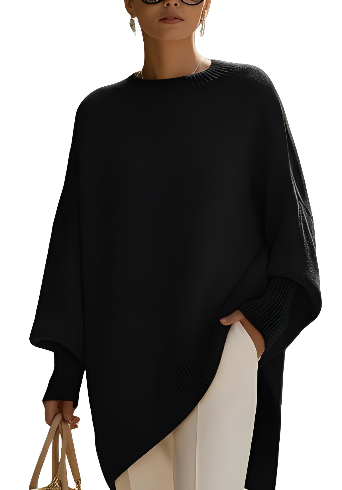 Pamella - Elegantní oversize svetr pro dámy
