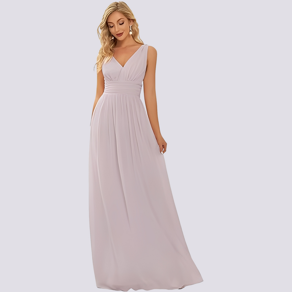 Maddie - Elegantní, bezrukávové večerní šaty pro dámy