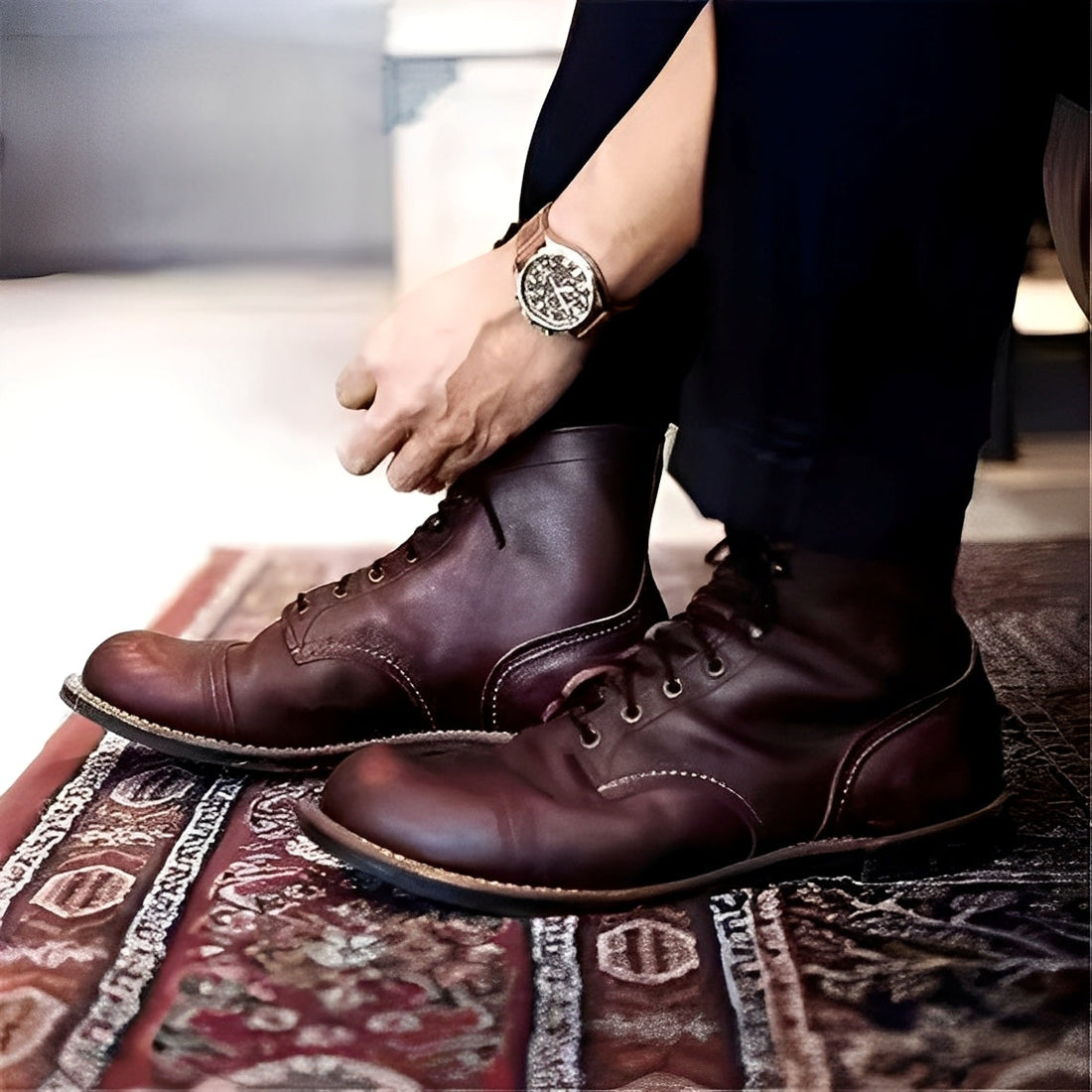 Garrick - Robustní vintage boty