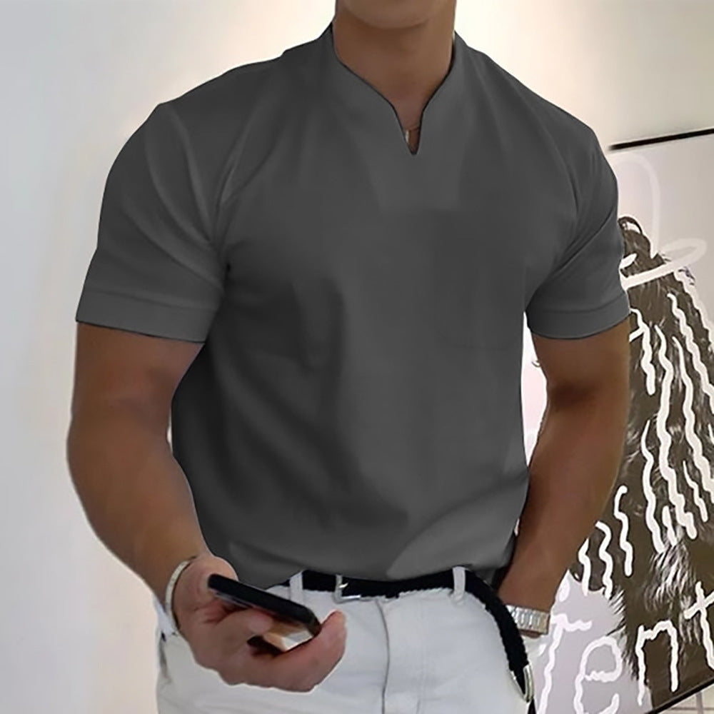 Jason - Pánské tričko Fitness pro velké muže