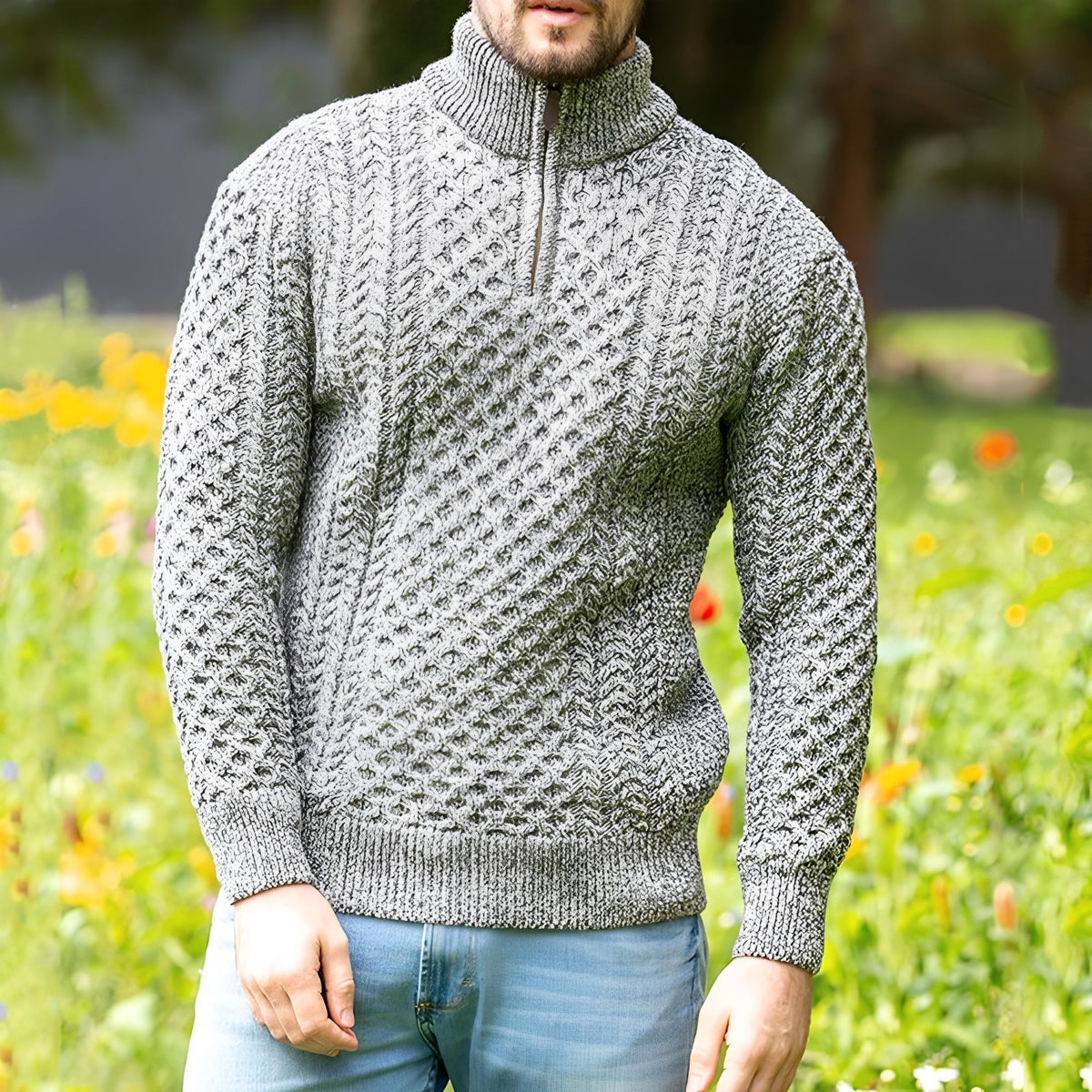 Henry - Stylový, volně padnoucí svetr pro muže