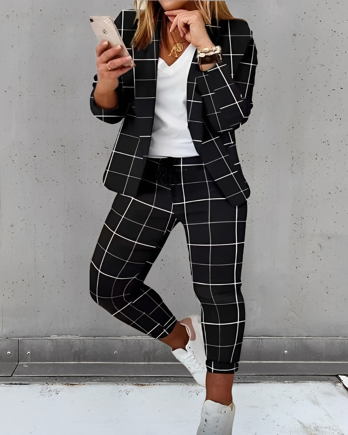 Addie - Stylový dvoudílný set pro dámy