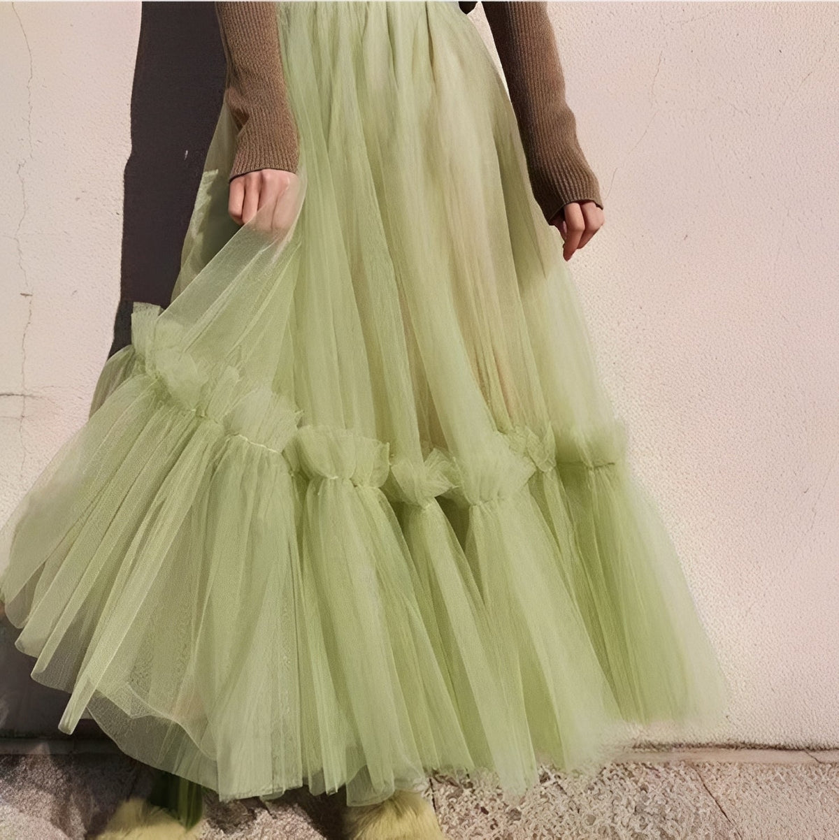 Madeline - Stylová sukně s volánky pro dámy