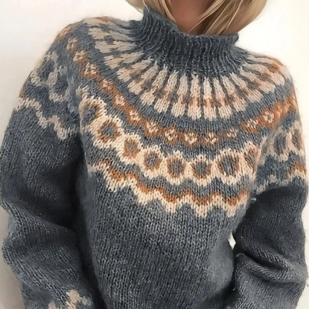 Oona - Elegantní a teplý rolákový svetr