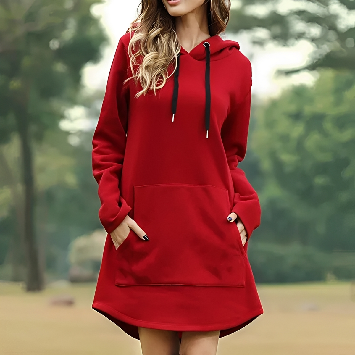 Juris - Elegantní minišaty s kapucí