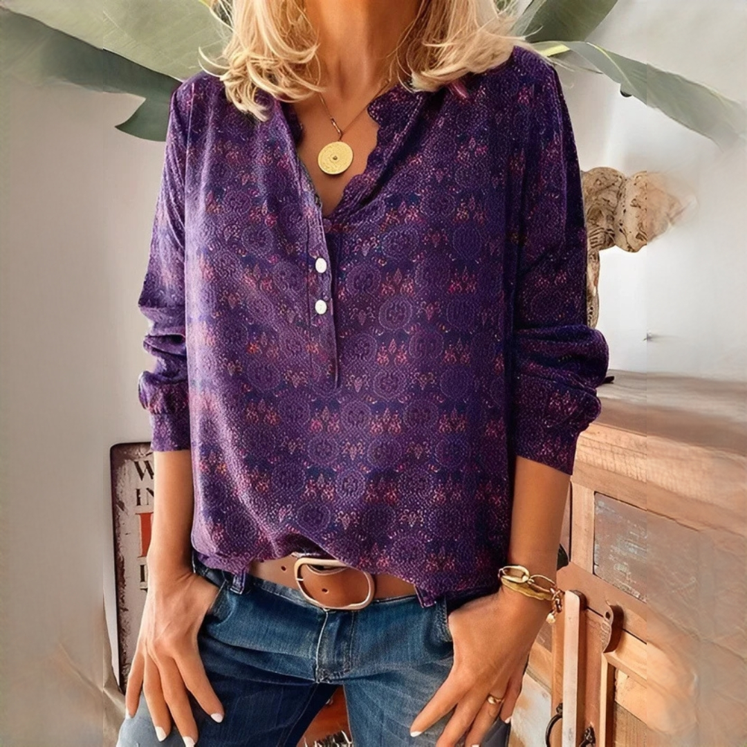 Adelinde - Elegantní vintage top