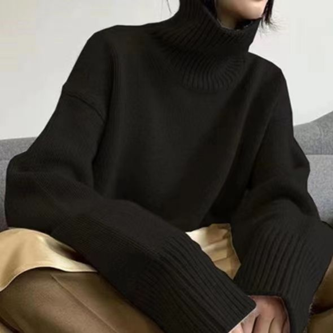 Adrienne - Stylový a teplý rolákový svetr