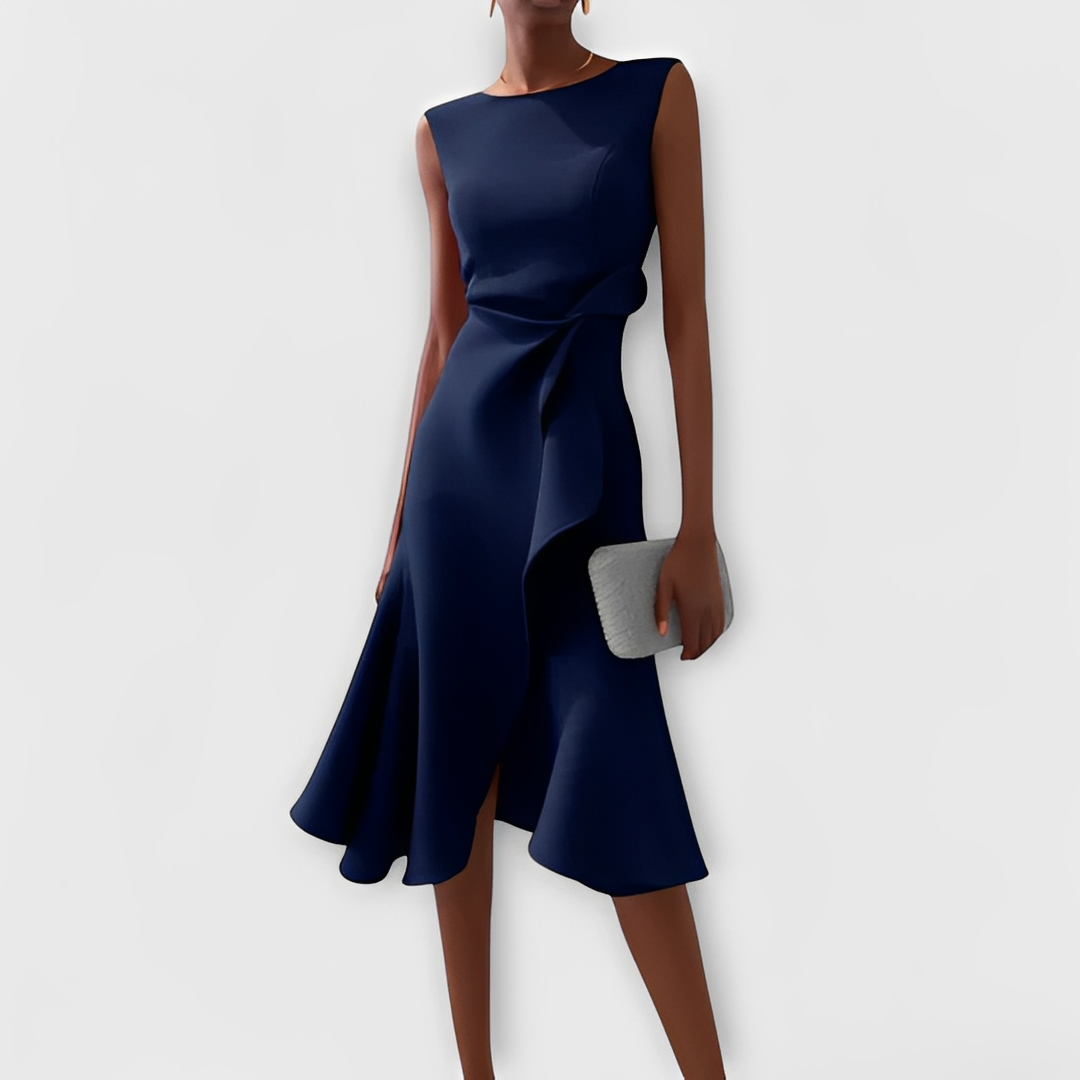 Ariane - Elegantní midi šaty