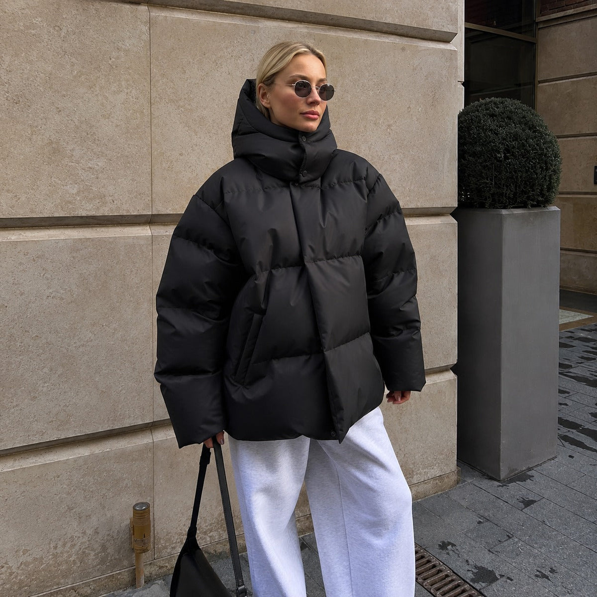 Natalia - Silná bunda s kapucí