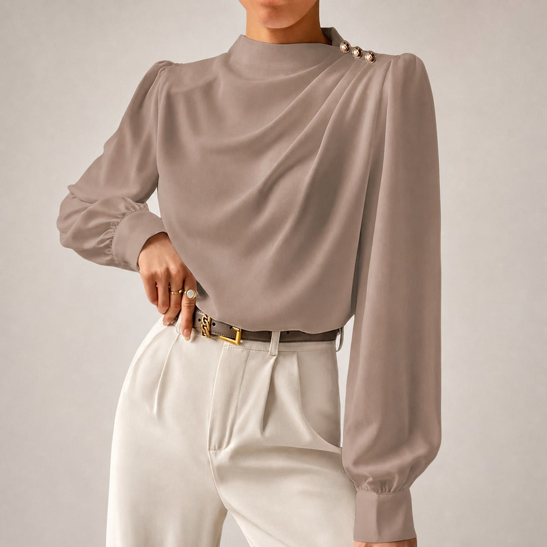 Susan - Elegantní halenka s volným střihem