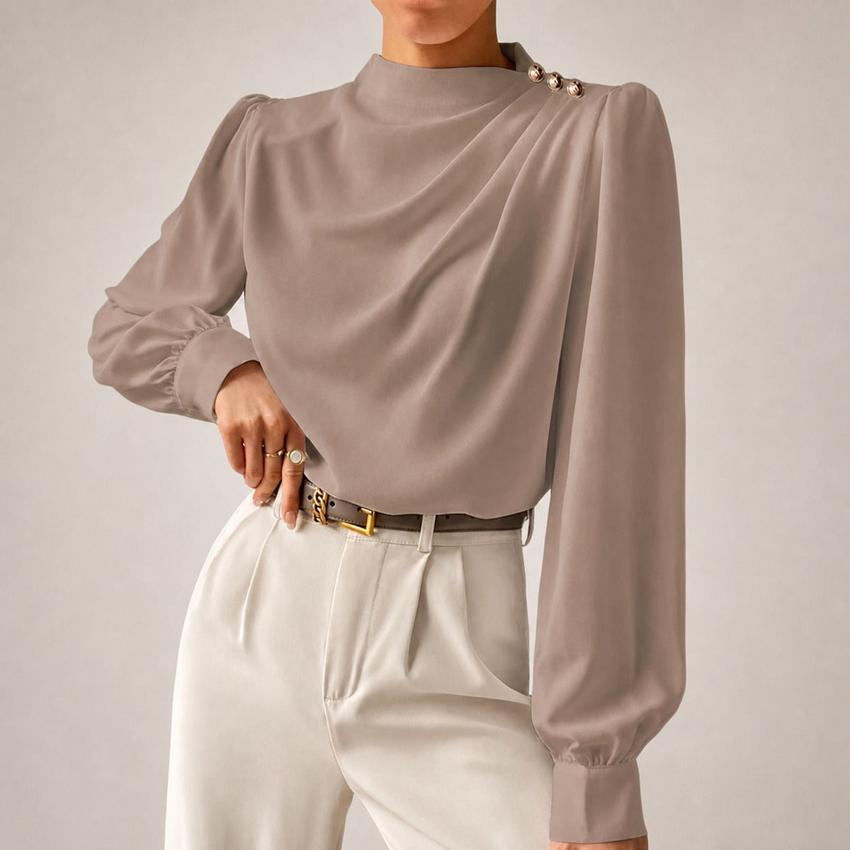Susan - Elegantní halenka s volným střihem