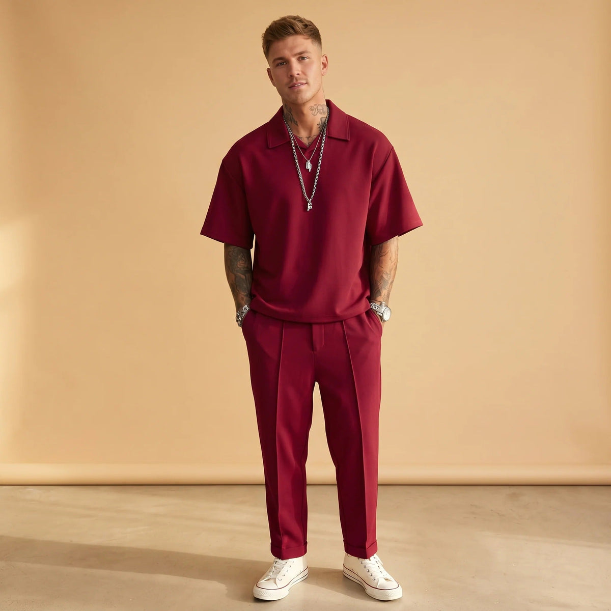 Johnston - Nadměrný ležérní dvoudílný set