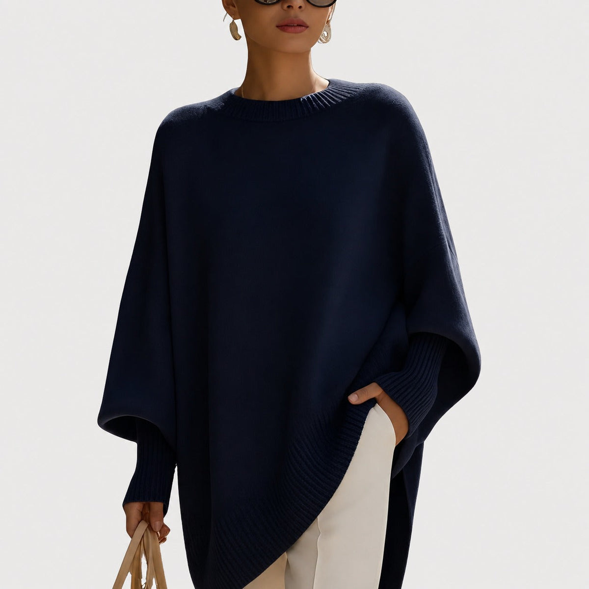Pamella - Módní oversize svetr pro ženy
