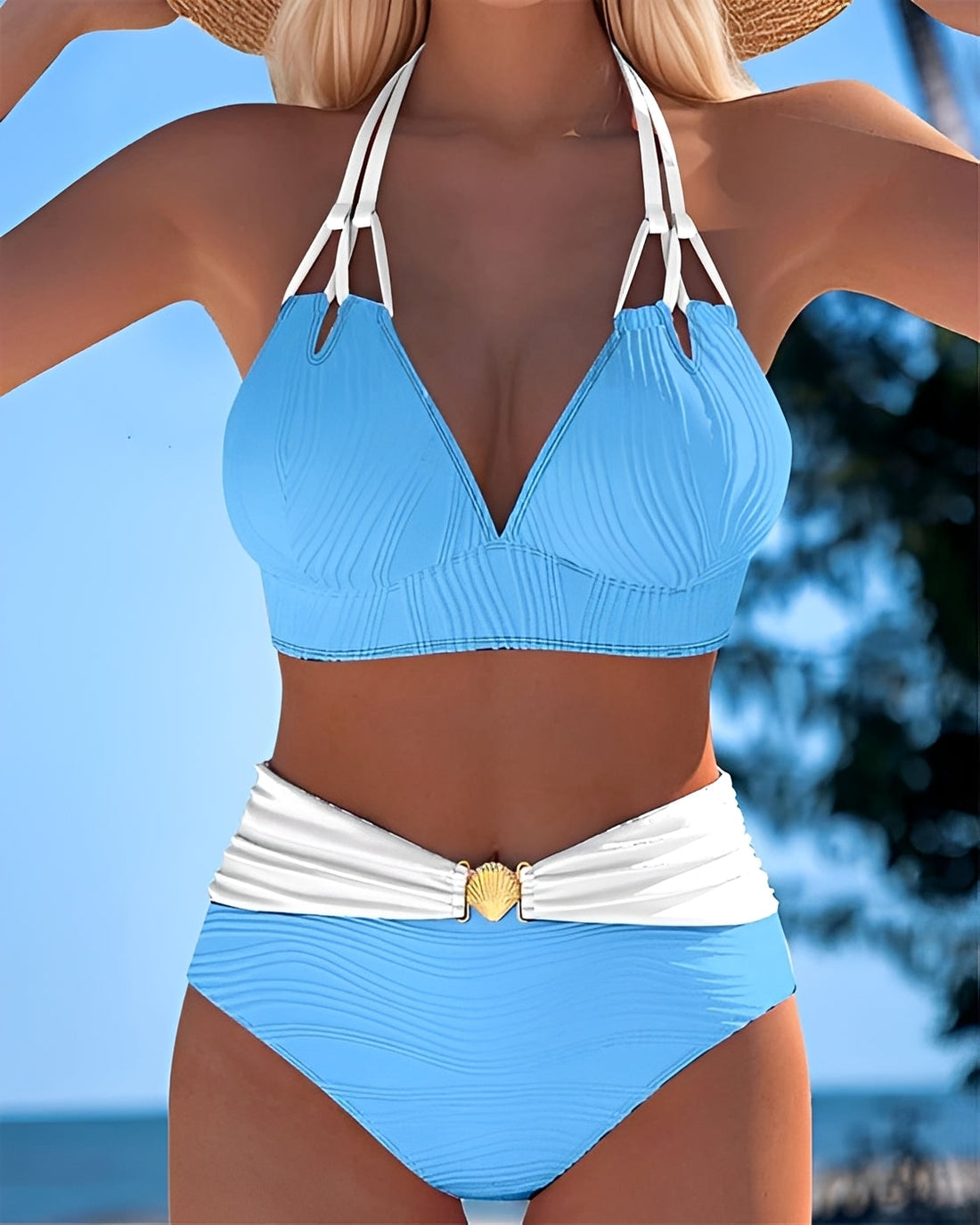 Camille - Stylové bikiny s vysokým pasem