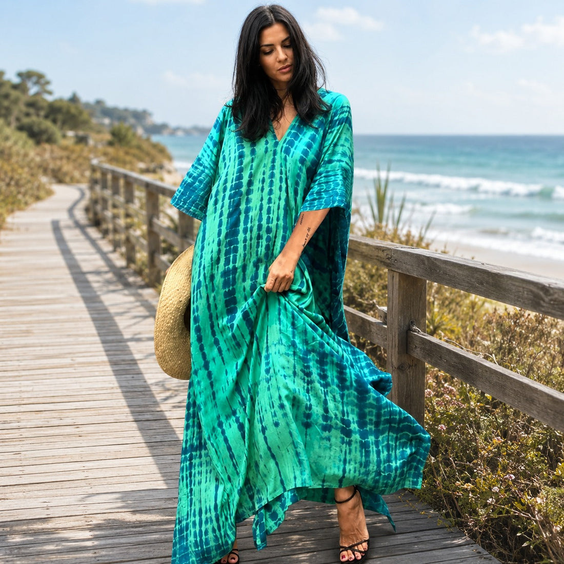 Emmy - Stylové boho maxi šaty