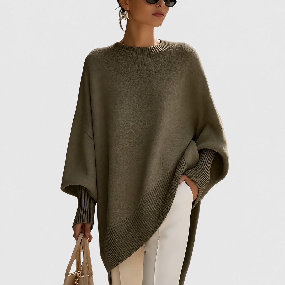Pamella - Módní oversize svetr pro ženy