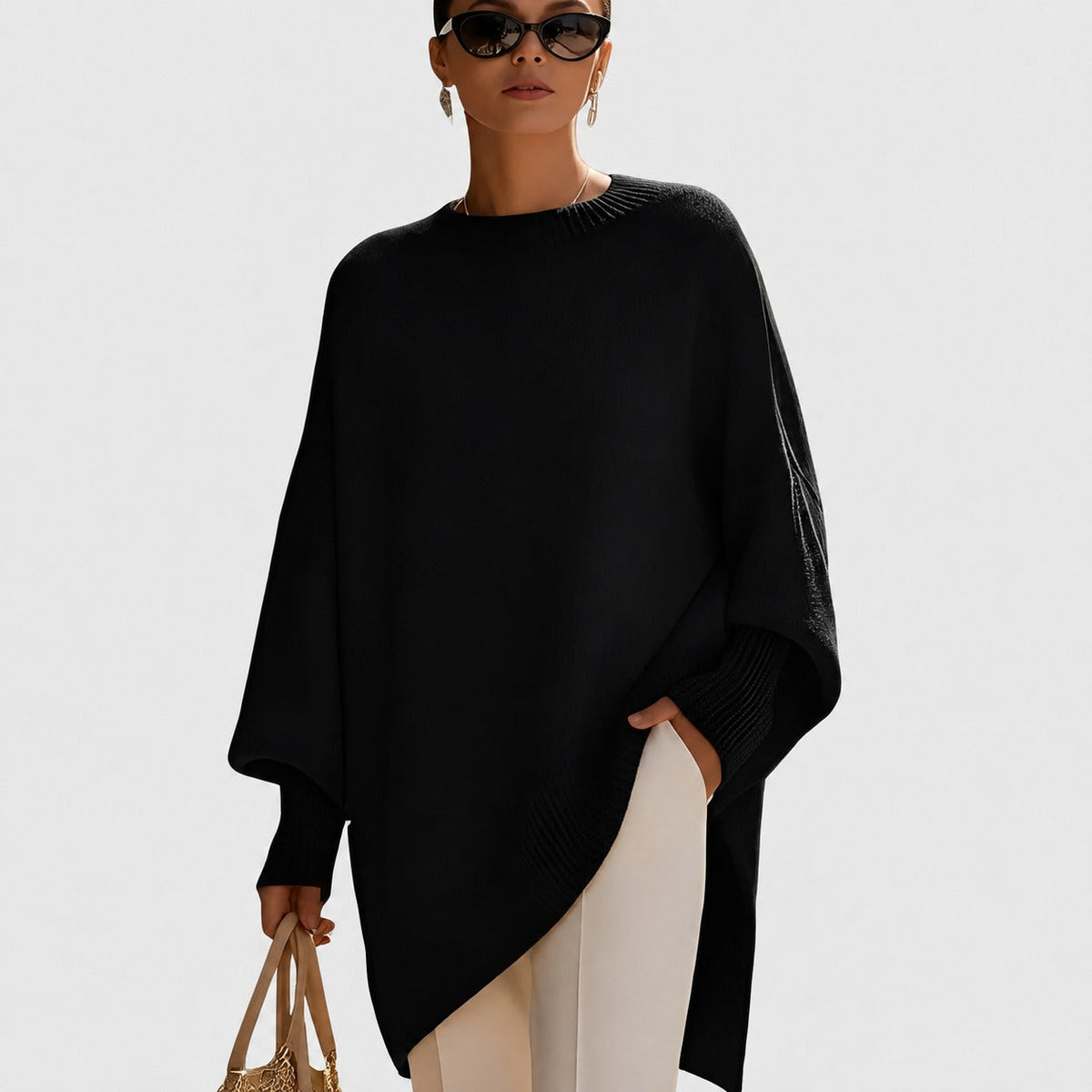 Pamella - Módní oversize svetr pro ženy